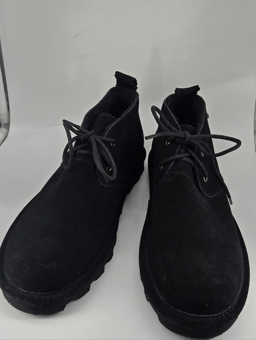 BEARPAW black ankle lace-upboot